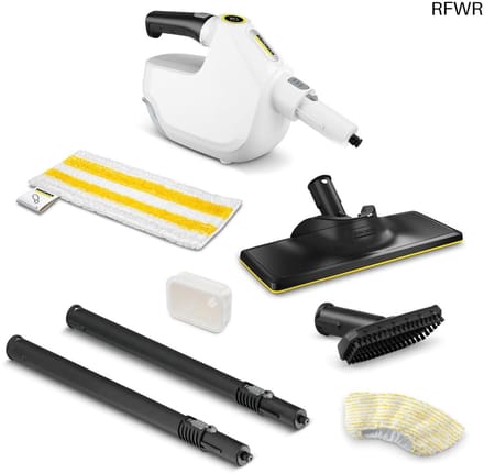 Stoomreiniger - Stoomapparaat - Hygiënisch Reinigen - 4-in-1 Multifunctioneel - 30 m² - Wit