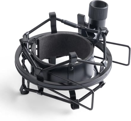 Microfoon Ophanging - Microfoonhouder - Studio Opnames - Isolatie Van Geluid - 55-60 mm - Zwart