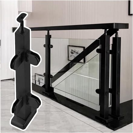 Decoratieve paal - Hal kolom - Binnen decoreren - Verstelbare hoogte - 70 cm - Stijlvol grijs