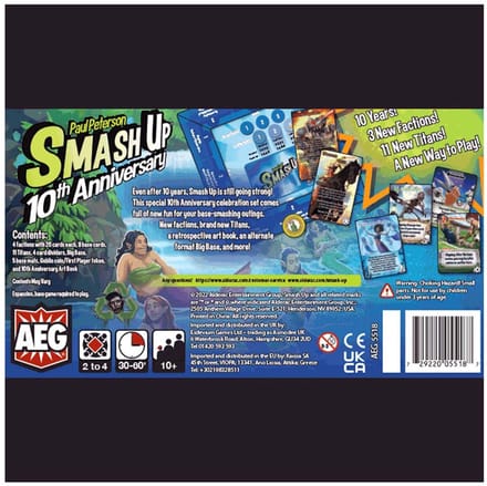 Smash Up: 10th Anniversary Set - Kaartspel (ENG)