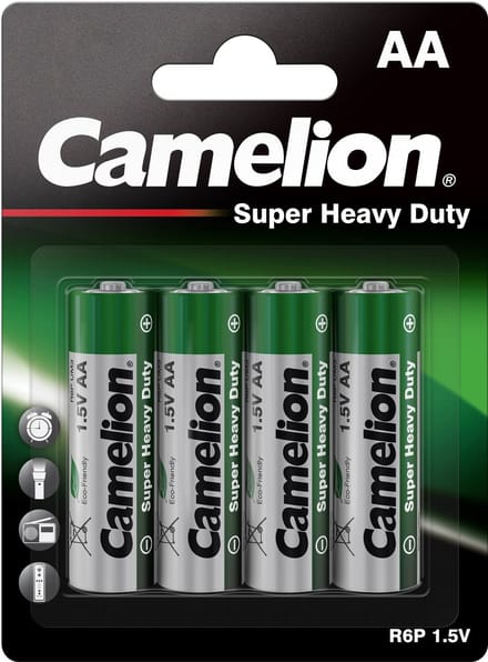 Camelion AA Green Batterijen