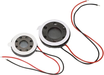 sourcing map 2 stuks mini DIY magnetische luidsprekers 1W 8 ohm vervanging 18 mm 4 stuks 15 mm voor mobiele telefoon