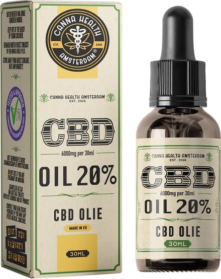 Canna Health Amsterdam - 20% CBD Oil - 30ml