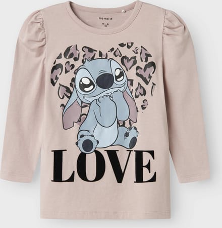 NAME IT - NMFJAMIN STITCH LS NREG TOP BOX NOOS WDI - Meisjes - Blouses