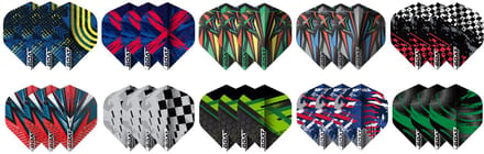 GOAT Dart Flights - Multipack - 10 Sets - 30 Stuks - Extra Stevig - Darts Flights