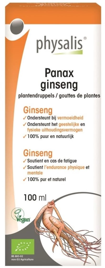 Physalis Panax ginseng bio 100 Milliliter