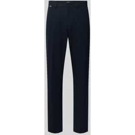 broek met labeldetail model 'LAZO'