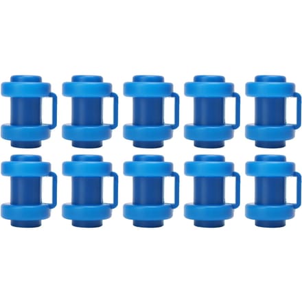 10 stuks Trampoline Omheining Paal Eindkap ABS Trampoline Paal Hoed voor Veiligheidsnet blue