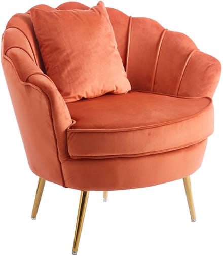Fauteuil zitbank 1 persoons Belle oud roze bankje