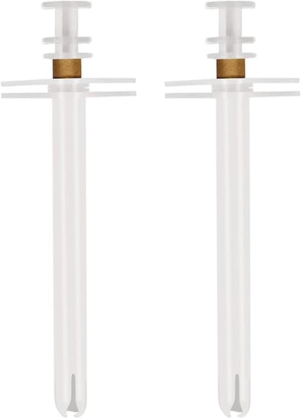 Pillendispenser voor katten - 2 stuks - Handige witte pillenhulzen