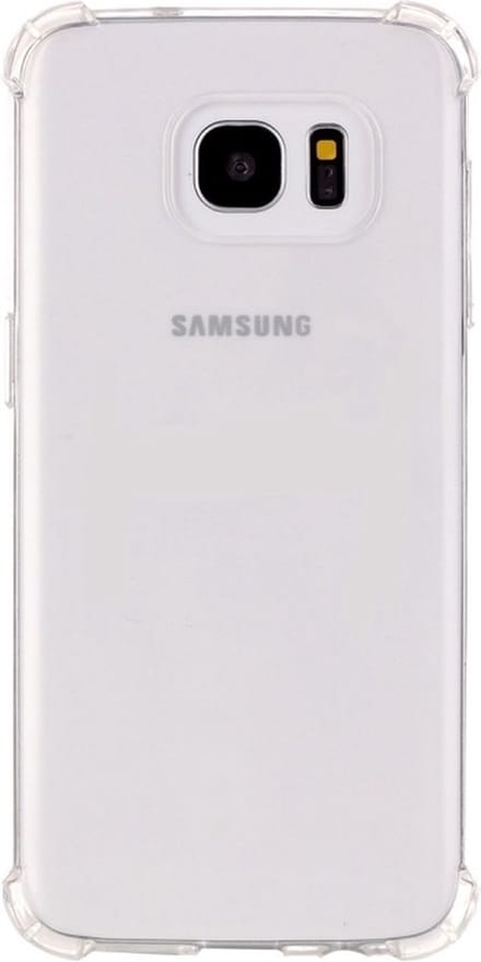 Anti Shock silicone back cover Geschikt voor Samsung Galaxy S7/Transparant hoesje