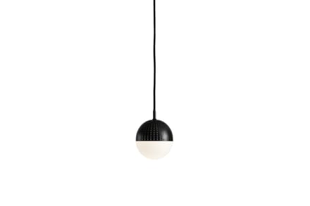 Woud Dot Hanglamp Klein Zwart/ Opaal