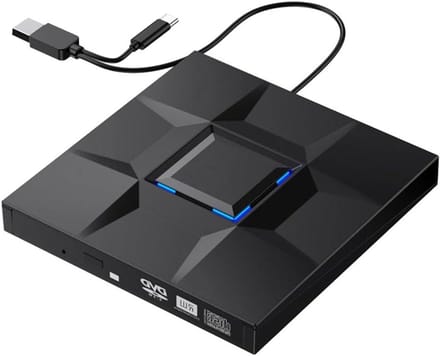 Externe CD DVD - Brander Speler - Bestanden Archiveren - USB 3.0 Type C