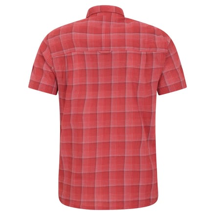 Mountain Warehouse Katoenen herenoverhemd (Actief Rood)