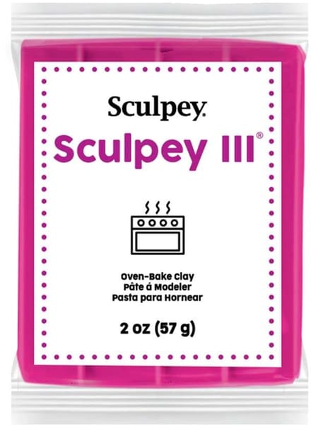 Klei III magenta 57 gr - Sculpey