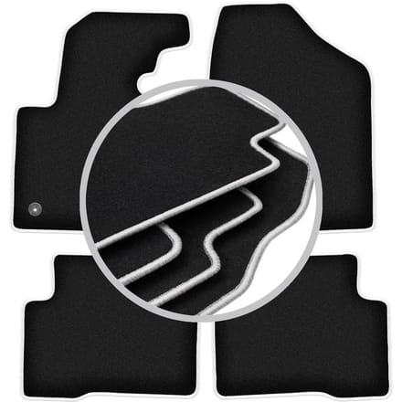 CARLUX-SILVER automatten voor: Hyundai SantaFe III SUV (2012-)