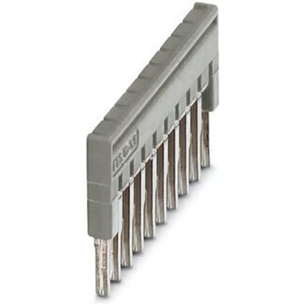 Phoenix Contact 10-Pin Brugconnector 3.5mm Grijs - 3213196 [2 Stuks]