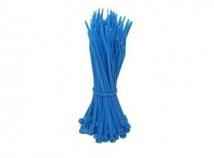 Kabelbinders 280mm blauw - 100 stuks