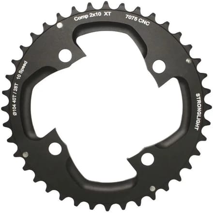 Dubbel extern MTB kettingblad Shimano 4BRA XT M785 10V.