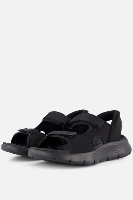 Skechers Slip-ins Go Walk Flex Sandalen zwart - Maat 41