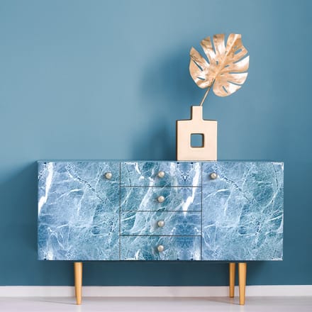Luz marmeren meubelsticker, 40 x 60 cm