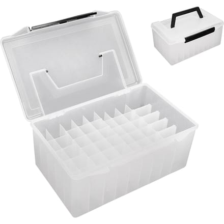 Vistuigkist PVC Vistuig Accessoires Opbergdoos Koffer wit