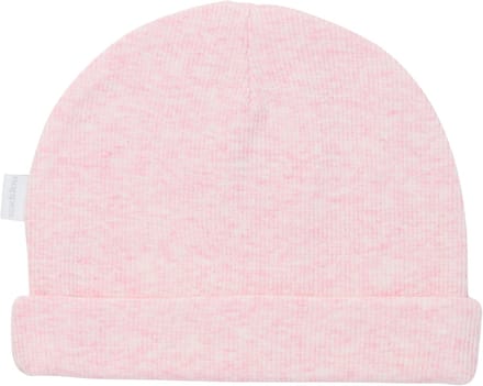 Noppies U Hat Rib Nevel Unisex Muts Maat PREM - Taupe Melange