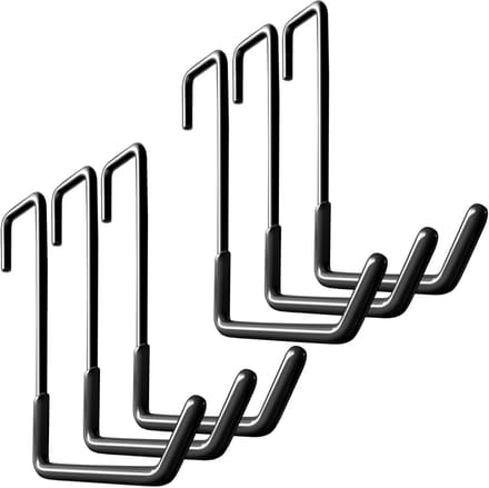 Zware S-Haken voor Dakspanten en Garage - Antislip Ophangsysteem (6 stuks)