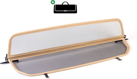 Windscherm Lexus SC 430 | 2006-2013 | incl. luxe opbergtas | Beige