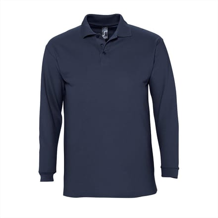 SOL'S Long Sleeve Polo Winter II L549 - Navy - L