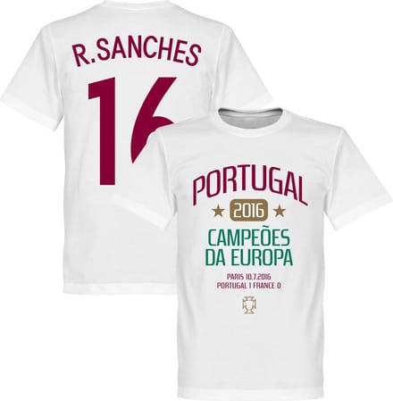Portugal EURO 2016 Sanches Winners T-Shirt - M