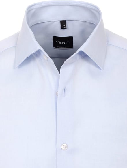 Venti Overhemd Lichtblauw Modern Fit 001880-102 - XL