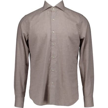 Xacus Washed Shirt Lange Mouw Overhemden Beige 721ml/91175