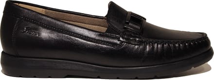 Sioux - CORTIZIA-718-H-SC - Instappers - Kleur: Zwart - Maat: 41