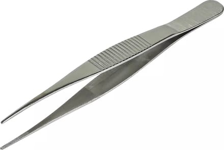 Benson Precisie pincet - Verwijderen van splinters en epileren - 12,5 cm - Compact en ergonomisch