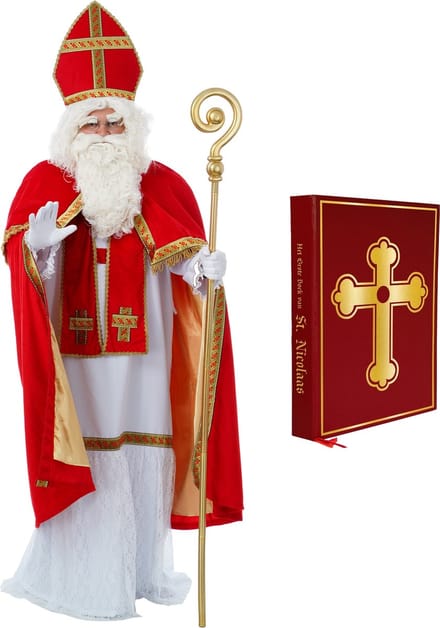 Compleet Sinterklaas kostuum inclusief boek