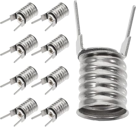 10 Stuks E10 Fitting voor Mini Lampen - Geschikt voor LED Lampen en Verlichting Accessoires