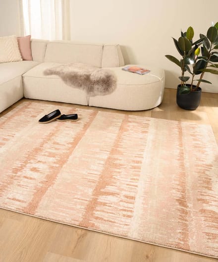 Modern vloerkleed - Fancy Radiance roze 80x150