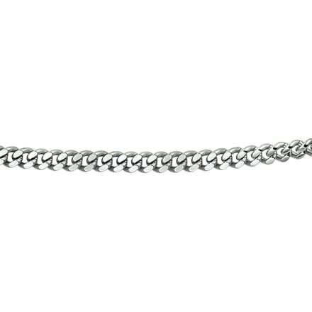 Collier Geslepen Gourmette 4,3 Mm Edelstaal