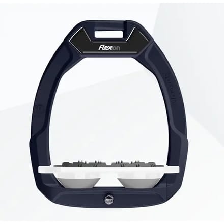 Veiligheids stijgbeugels Plat Ultra Grip Marine/Wit/Grijs Flex-On Safe-On