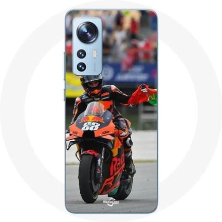 Coque Xiaomi 12X miguel oliveira moto gp drapeau portugal