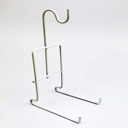 Hanger voor kop en schotel - Wit (10 stuks)