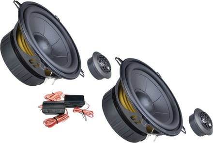 Ground Zero Iridium GZIC 130.2 - Autospeakers - 13 cm - 2-Weg Compo Speaker Set - 140W