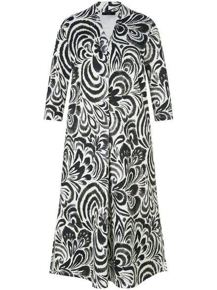 Jerseyjurk 3/4 mouwen Van Emilia Lay zwart