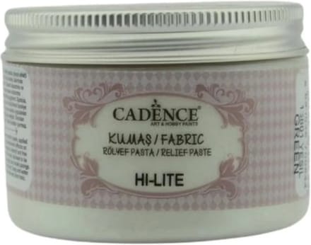 Cadence Textiel Hi Lite Metallic Relief Pasta 150 ml Groen