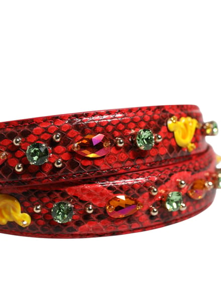 Multikleur Versierde Handtas Accessoire Schouderband