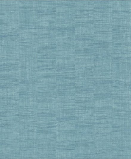 Botanical uni petrol behang (vliesbehang, blauw)