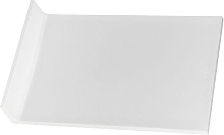 Cookut Curv Snijplank - Rechthoekig - Met opstaande rand - 25 x 30 cm - Wit