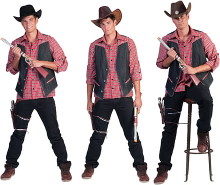 Cowboy vest Tim heren