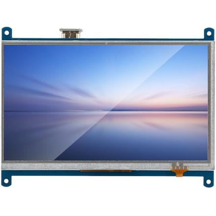 Écran tactile résistif LCD 7 pouces avec interface GPIO compatible avec Raspberry Pi 800 x 480